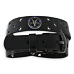 Leather & Steel Fashion Black krystal 120