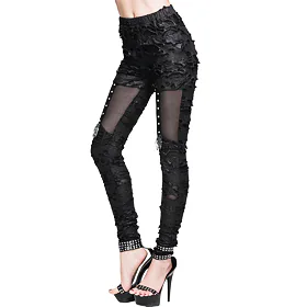 kalhoty dámské (legíny) DEVIL FASHION - PT024 XS
