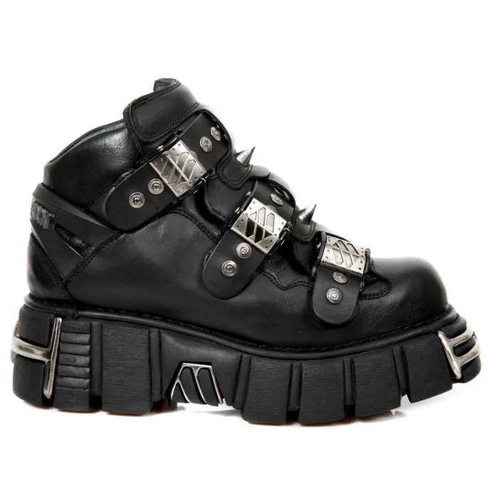 NEW ROCK ITALI NEGRO, NOMADA NEGRO, TOWER NEGRO ACERO 38