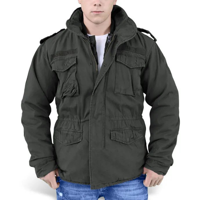 SURPLUS Regiment M65 Černá S